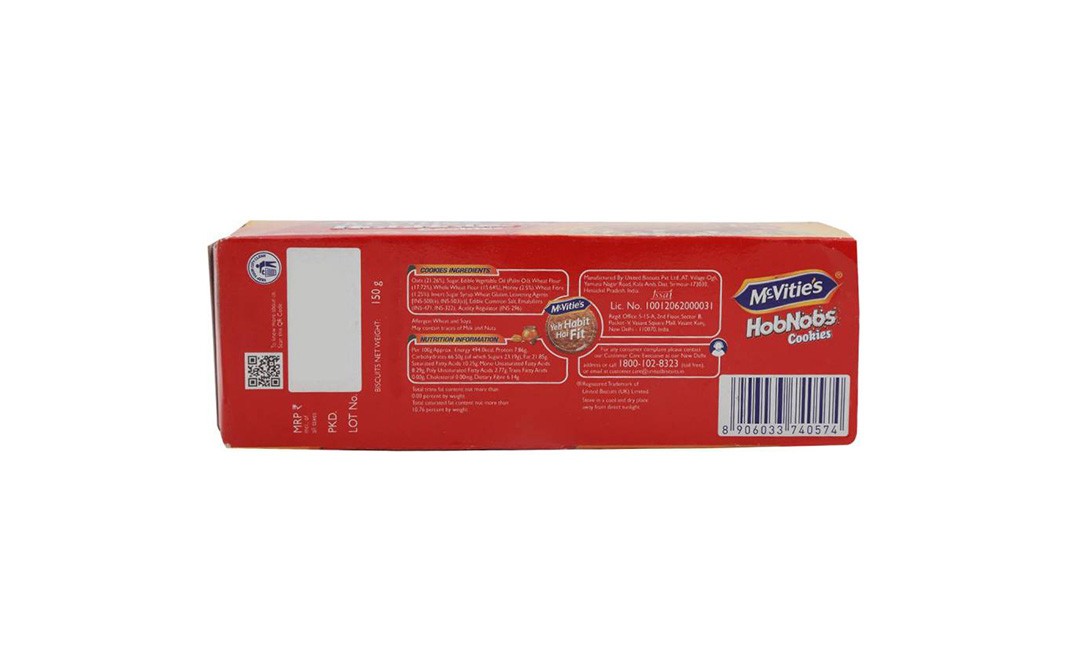 Mc-Vities Hobnobs Cookies    Box  150 grams